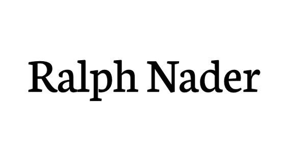 Ralph Nader: Stop Repeating the Vast Undercount of Gazan Deaths. It Is Far Greater.